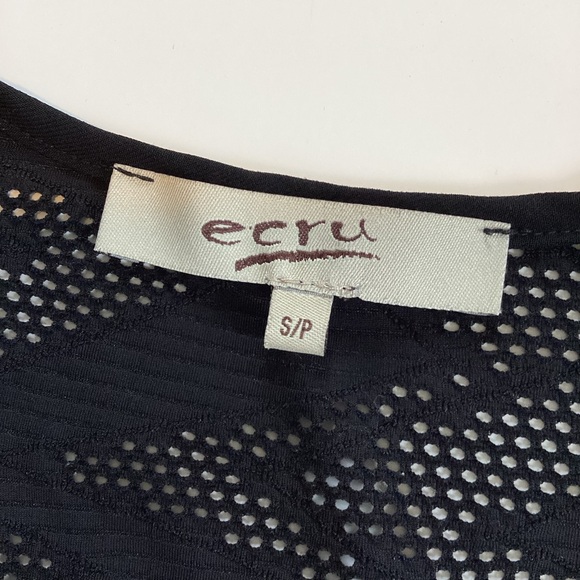 ECRU asymmetrical top (#0362hd18) - Picture 4 of 6